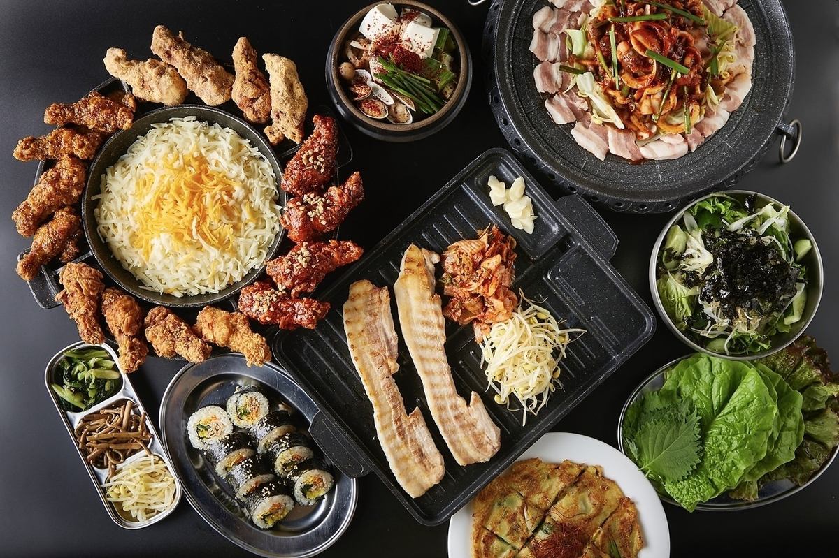 サムギョプサルなど本格韓国料理をリーズナブルに楽しめる！女子会や誕生日会に♪