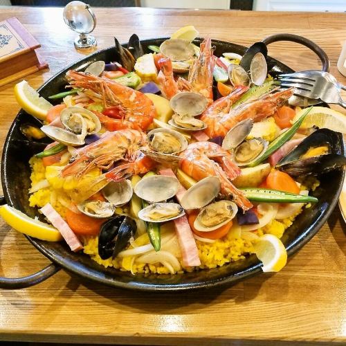 seafood paella