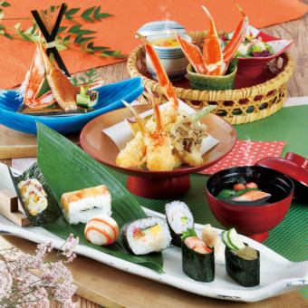 【午餐全套餐】Urara 6道菜 4,620日元