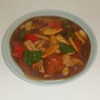 揚げ豆腐のしょうゆ煮