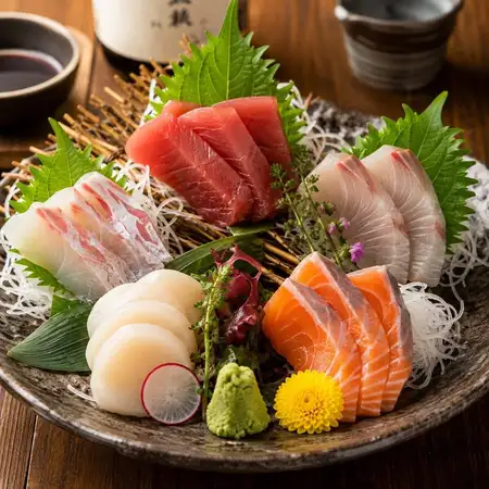 鮮魚5点盛り合わせ