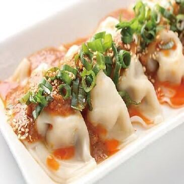 4 tantan dumplings