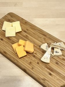 Assortment of 3 kinds of cheese