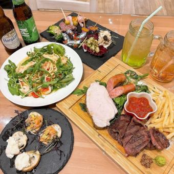 1・2月限定！【2時間飲み放題付】自慢のお肉と本格イタリアンを味わう♪SPパーティープラン