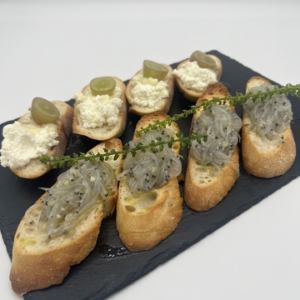 “海洋与大地” 两种意式烤面包