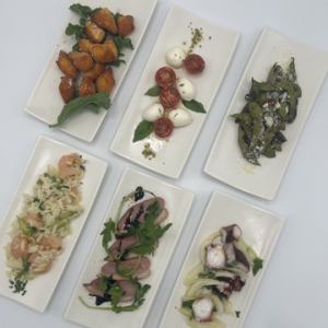 本店特色菜！6种意大利南部风味小食拼盘