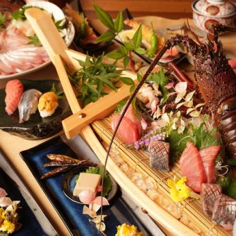 ◆各種宴会・忘年会に◆豪華海鮮がメインの海鮮尽くしコース 料理のみ 全8品 8000円