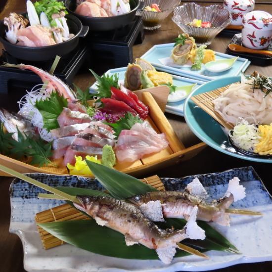 鮮度抜群の美味しい魚貝を存分楽しんでいただけます！