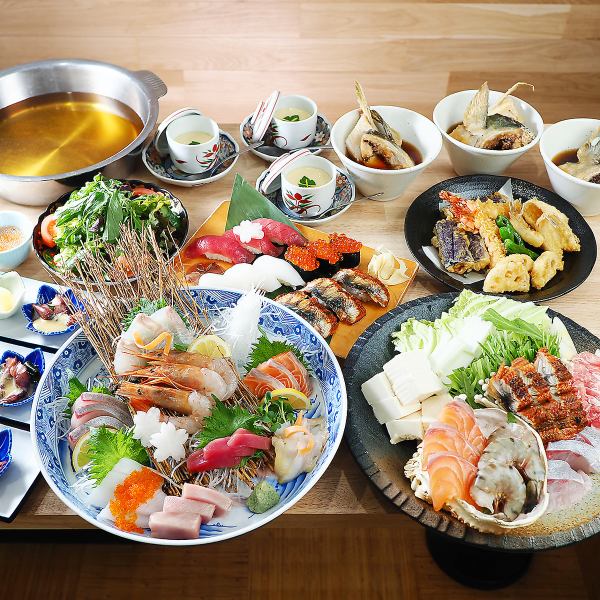 【創業50年！大人気居酒屋】直送新鮮魚介◎選りすぐりの素材をてんぷらでご提供