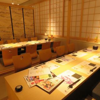 [Private room for 8 to 16 people] We offer a wide variety of dishes such as dishes using selected ingredients and carefully selected sake.