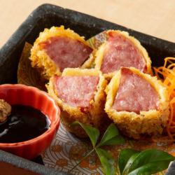 (Nagasaki) Unzen ham bite cutlet