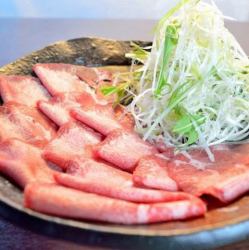 Beef tongue shabu-shabu for one person