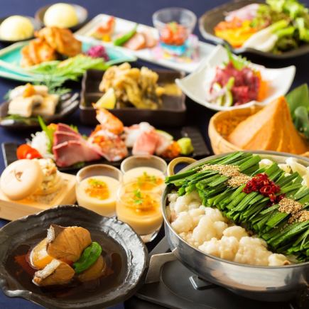 ★Weekday Recommended 3-hour Plan★Selectable Hakata Hot Pot Course◆Includes Premium All-You-Can-Drink *Only available from Sunday to Thursday