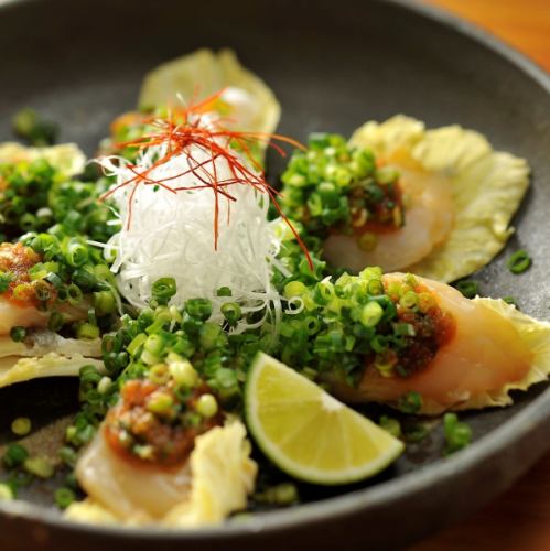 ★Specialty★ Thick meat sashimi
