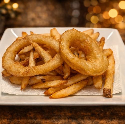 オニポテ (オニオンリング2個とSサイズポテト)