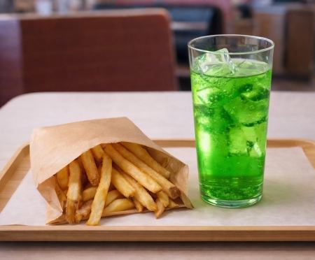 Bセット（ドリンク＋フライドポテト）