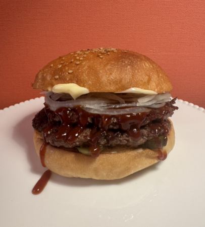 BBQスマッシュプレーンバーガー(標準/ダブルパティ)
