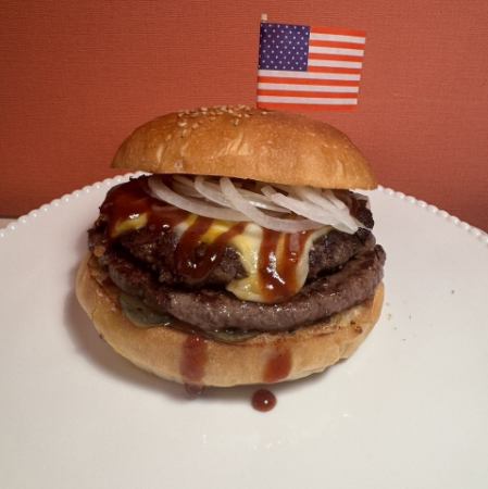 BBQスマッシュチーズバーガー(標準/ダブルパティ)