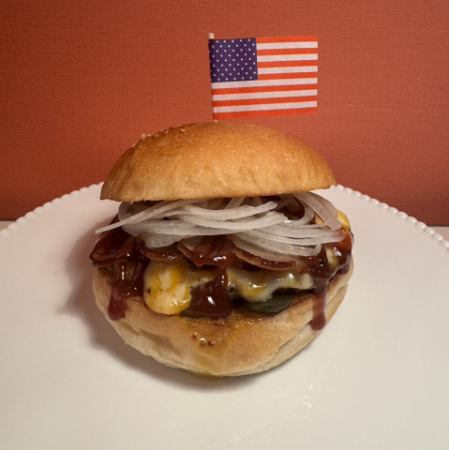 BBQスマッシュベーコンチーズバーガー(シングルパティ)