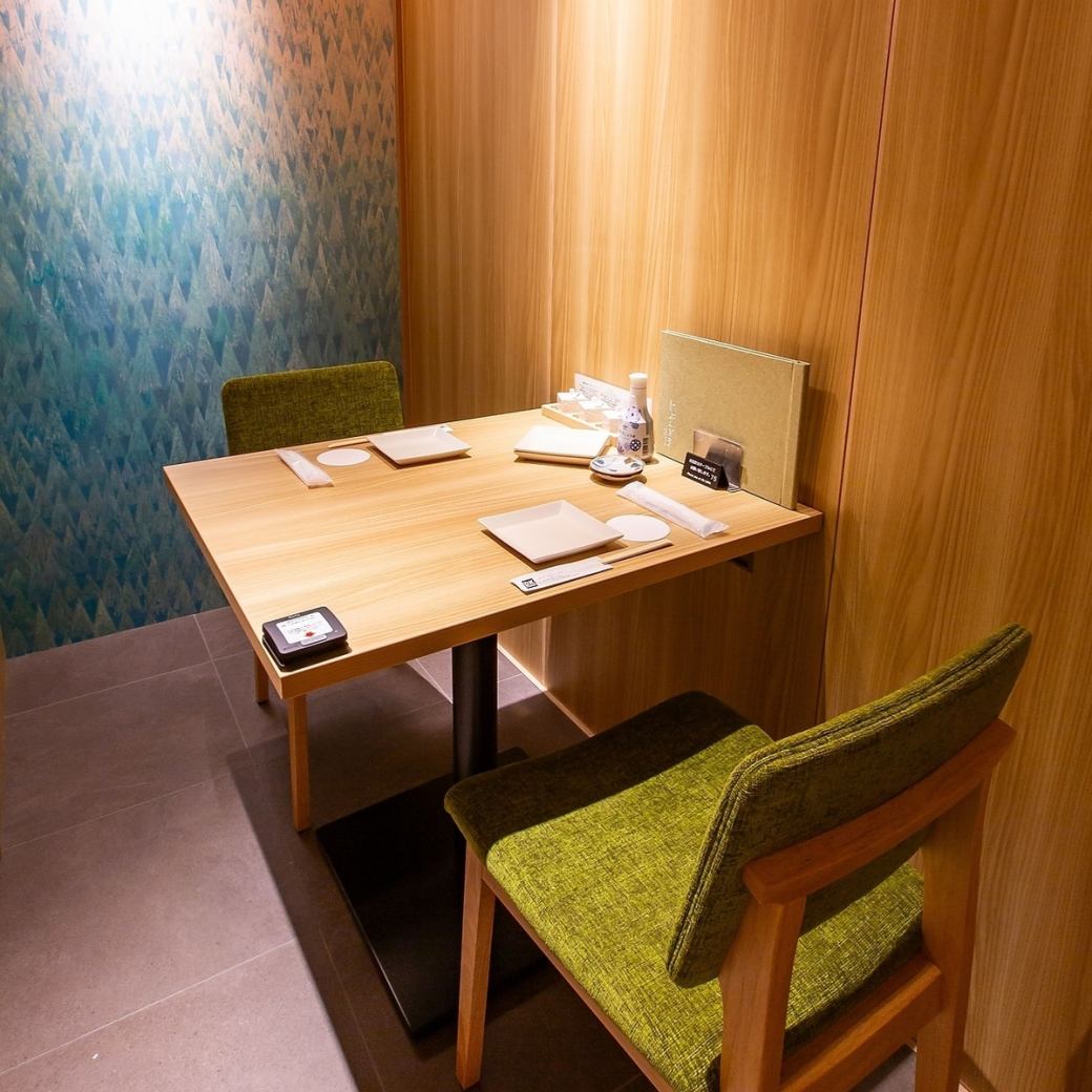 2名様でご利用いただける個室がございます◎※画像はイメージ