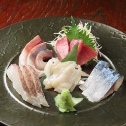 刺身　五種盛り合わせ