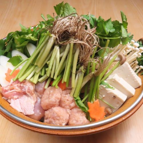 当店名物仙台せり鍋！