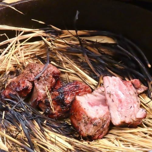 【人気No.1】ジビエ藁焼き