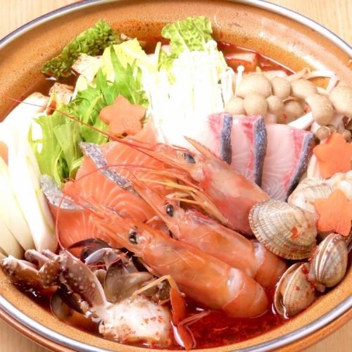 【和×中華】海鮮麻辣火鍋