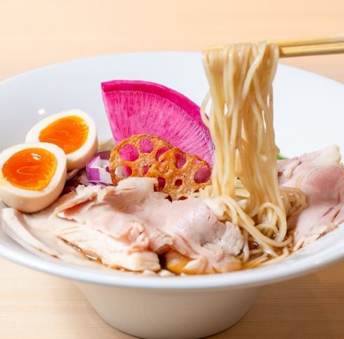 Ramen made with special chicken broth and stock