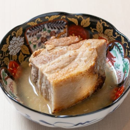 Pork belly boiled