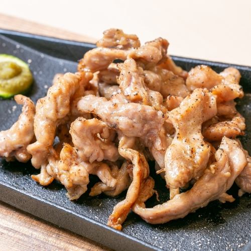 Charcoal grilled chicken breast