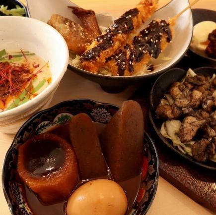 【名古屋めし満載!】味噌カツや味噌おでんなど!名古屋めしコース<120分飲み放題>5000円