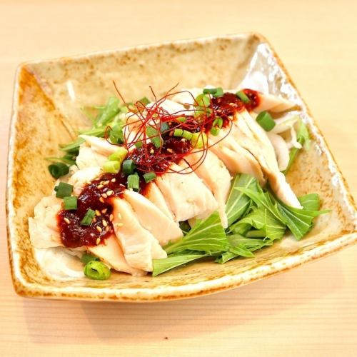 Drooling chicken.Szechuan spicy sauce