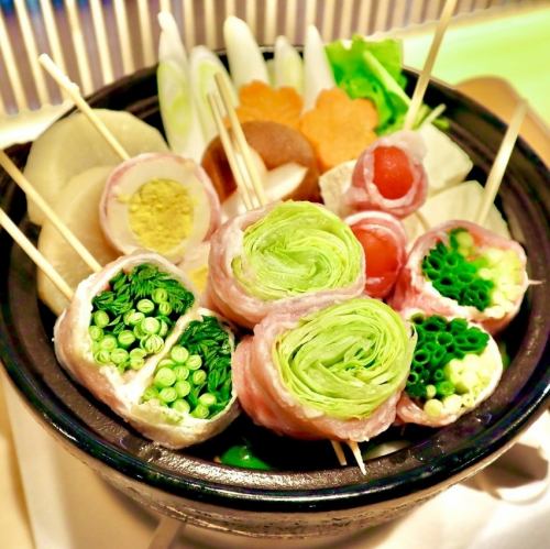 野菜巻き鍋