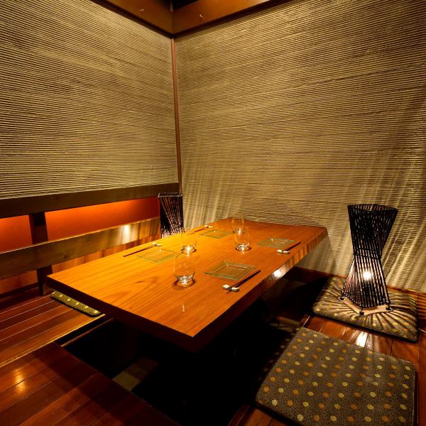 There are many private room-type seats separated by roll screens and noren curtains! We also have many sunken kotatsu seats ♪ 2 people to a maximum of 80 people ☆ Please feel free to contact us for private large banquets. !For banquets, drinking parties, welcome and farewell parties!