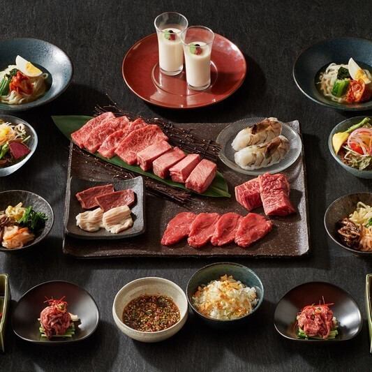 上品でエレガントな空間は様々なシーンに最適★厳選焼肉を心ゆくまでご堪能ください！