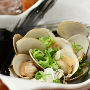 [Seasonal] Sake Steamed Clams