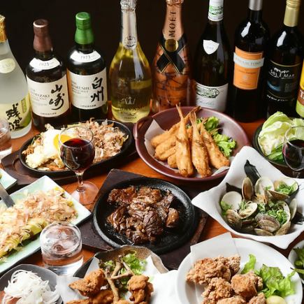 [120 minutes all-you-can-drink included] Miracle King Course 10 dishes 6,000 yen