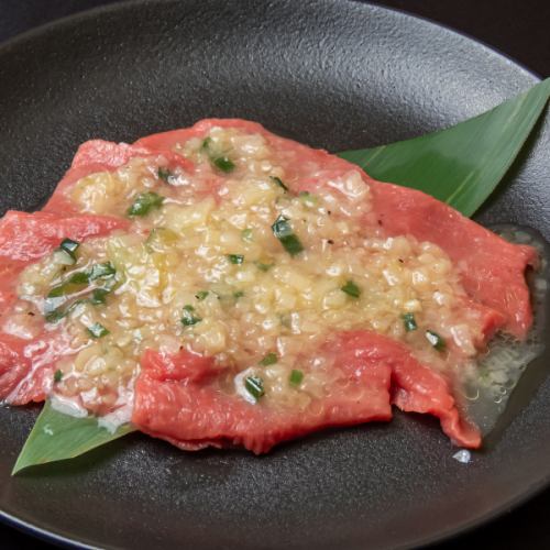 【タン】赤タン葱塩焼き/にんにくタン/塩ダレタン