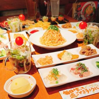 [Limited to female groups!!] Ladies' party course 13 dishes 4,500 yen (includes 2 hours of all-you-can-drink)