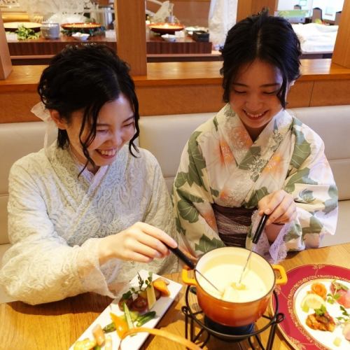 A relaxed girls' get-together♪