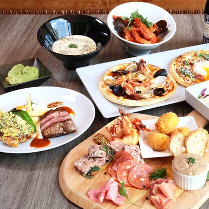 Enjoy the course meal of pan-fried Japanese Black beef and locally-sourced chicken baked with herb breadcrumbs.