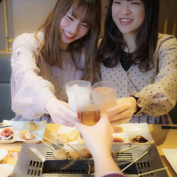 [Close to the station ♪ 3 minutes on foot from Kawasaki Station] Have fun with everyone at the table seats ♪ Suitable for friends, family, and banquets ★