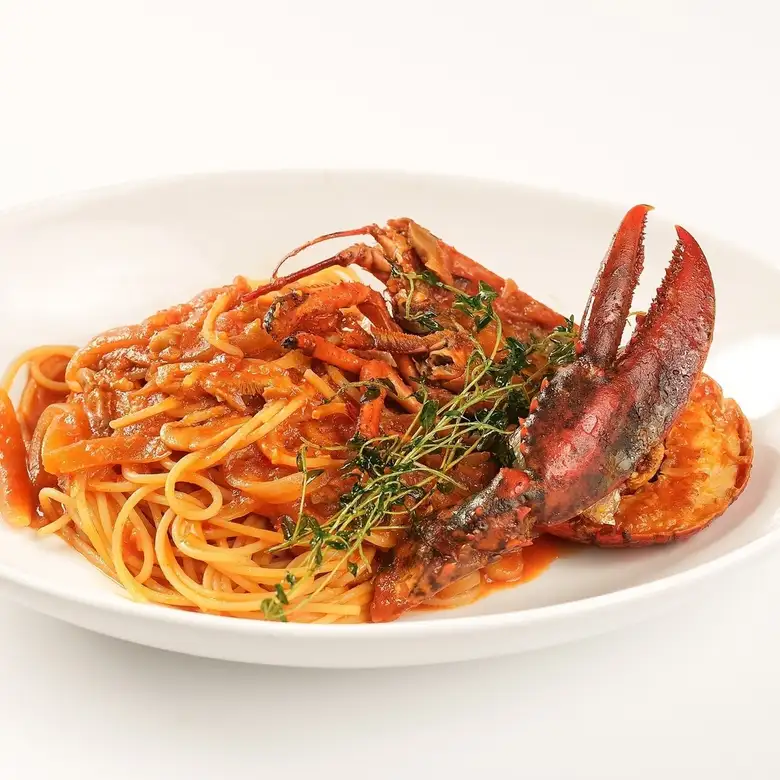 オマール海老のパスタ
