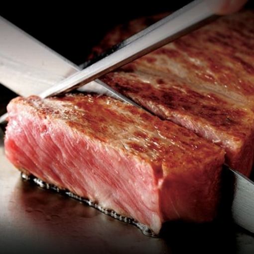 [Japanese Black Beef Steak Lunch 8,200 yen]