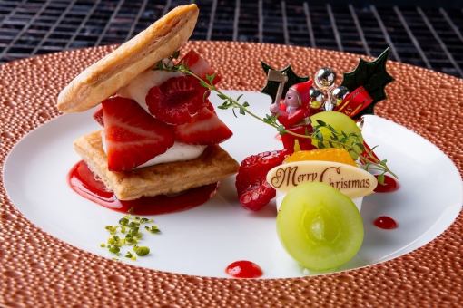 ※20日・24日・25日【X'masディナーコース 24,000円】《第2部》20:00のみ予約できます