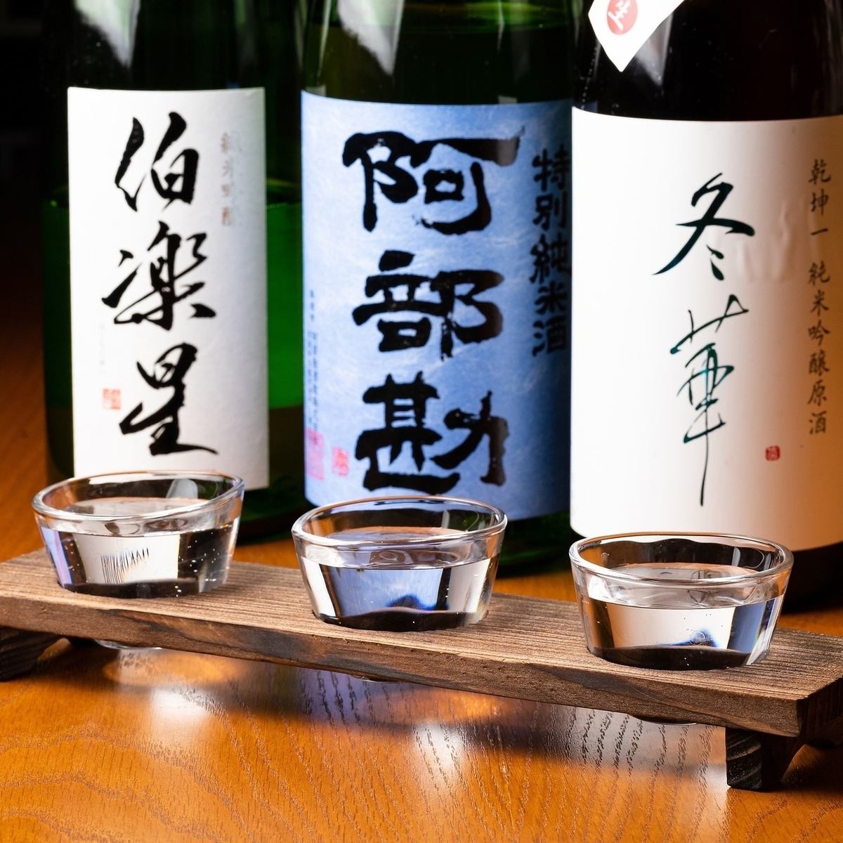 We have a variety of sake and shochu.Come to our store for a banquet!