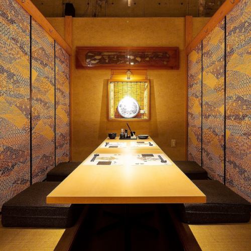 Completely private room can guide from 2 people.Private space without worrying about the surroundings ♪ Perfect for small banquets such as drinking parties, girls-only gatherings, dates and joint parties! You can relax.