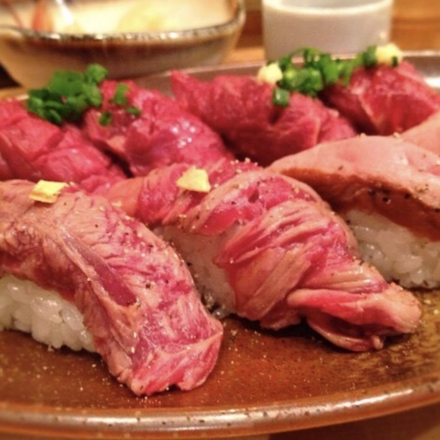 肉刺し・肉寿司の種類豊富！新鮮で美味しい肉は「さくら屋」で！