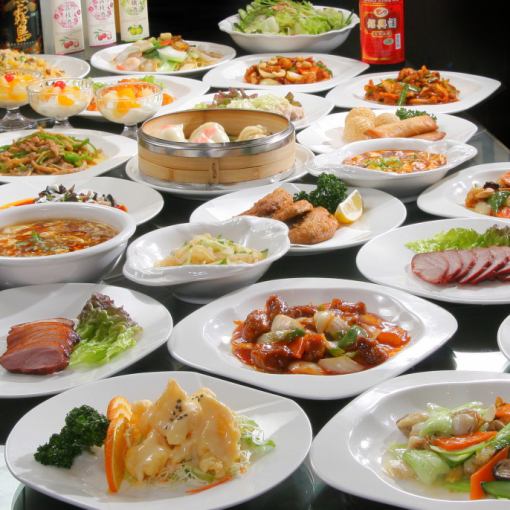 [All-you-can-eat] 100 kinds of hot authentic Chinese food & all-you-can-drink 5,500 yen
